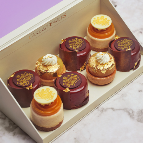 Mini cake sharing box (8 pcs)