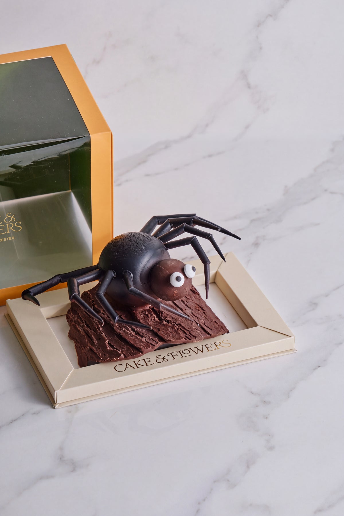 Halloween chocolate spider
