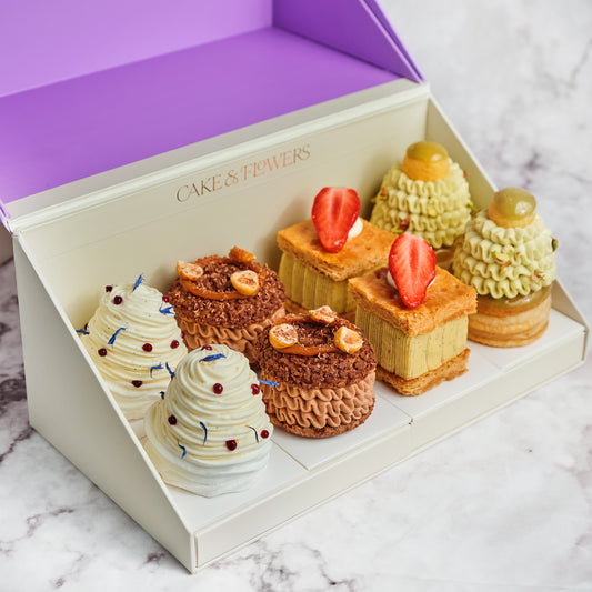 Mini cake sharing box (8 pcs)