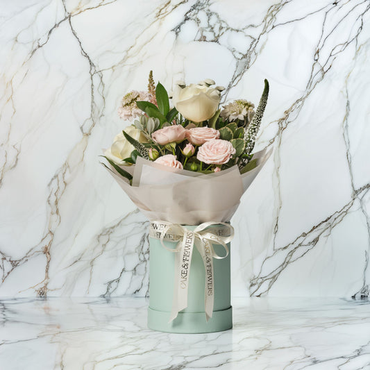 Mother's Day floral hat box