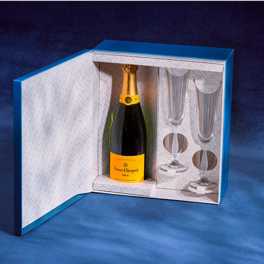 The Promenade champagne flute set