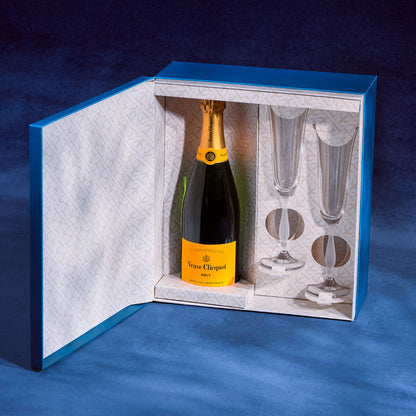 Champagne afternoon tea gift box and experience for two