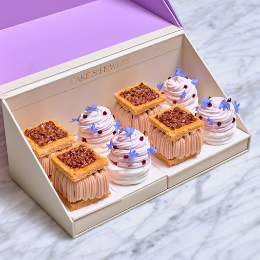 Mini cake sharing box (8 pcs)