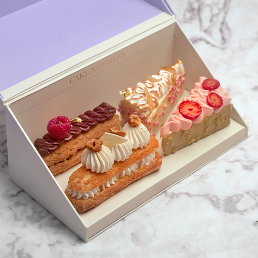 Cake slice selection (4pcs)
